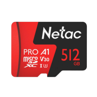NT02P500PRO-512G-R. Карта памяти microSDXC, 512 ГБ, Class 10. Netac