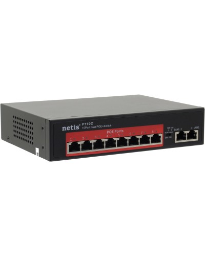 Netis P110C. Коммутатор сетевой PoE неуправляемый. Netis в Перми
