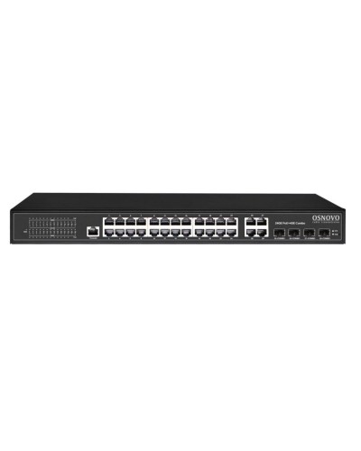SW-8244/L(400W). Коммутатор 24-портовый  Gigabit Ethernet с PoE. OSNOVO в Перми