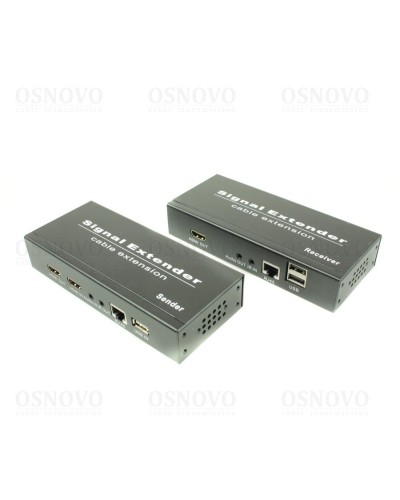 TLN-HiKM2+RLN-HiKM2. Удлинитель HDMI, ИК-сигнала, 2*USB. OSNOVO в Перми