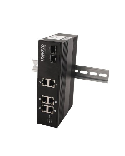 SW-8062/IC. Промышленный PoE коммутатор Gigabit Ethernet на 8 портов. OSNOVO в Перми