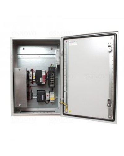 OS-46TB1(SW-80802/ILS(port 90W)). Уличная станция с термостабилизацией и резервным питанием. OSNOVO в Перми