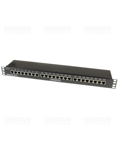 SP-IP24/1000PR. Устройство грозозащиты цепей Ethernet. OSNOVO в Перми