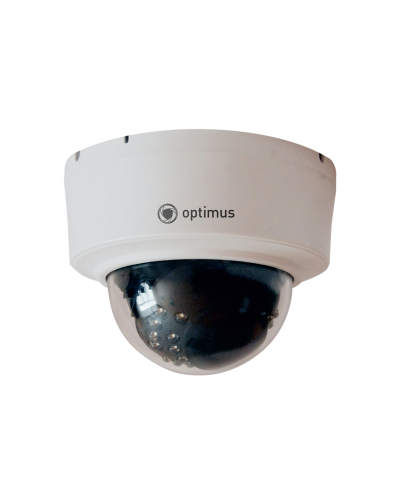 IP-S025.0(2.8)MP_DP01. Видеокамера IP купольная. Optimus в Перми