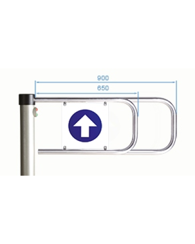 PERCo-ASG-900. Створка для калитки. PERCo в Перми