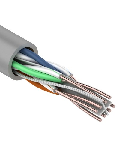 U/UTP 4PR 23AWG, CCA, CAT6, PVC, 305м. PROconnect (01-0047-3). Кабель «витая пара» (LAN) для структурированных систем связи. PROCONNECT в Перми