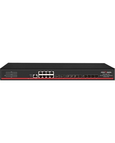 PND-M8G-10F. Коммутатор управляемый оптический 18 портовый. Polyvision в Перми