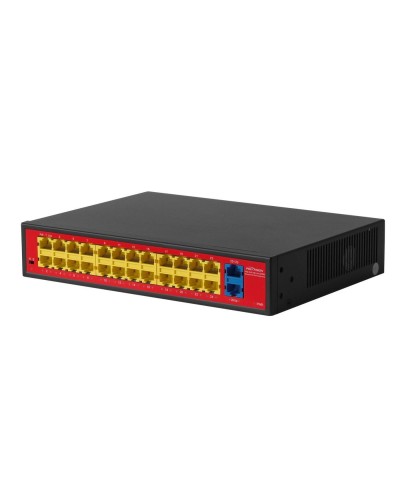 PND-24P-2G Lite (250W). Коммутатор неуправляемый 26-портовый с функцией PoE. Polyvision в Перми