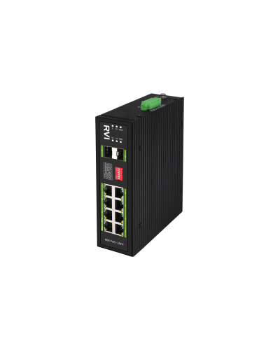 RVi-1NSI8GP-2S. Коммутатор с питанием по PoE. RVi в Перми