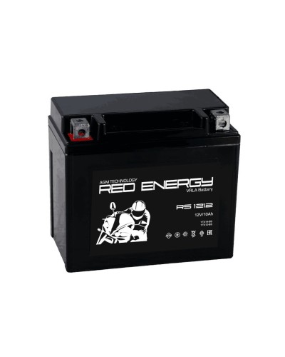 Red Energy RS 1212. Аккумулятор герметичный свинцово-кислотный стартерный. Red Energy в Перми