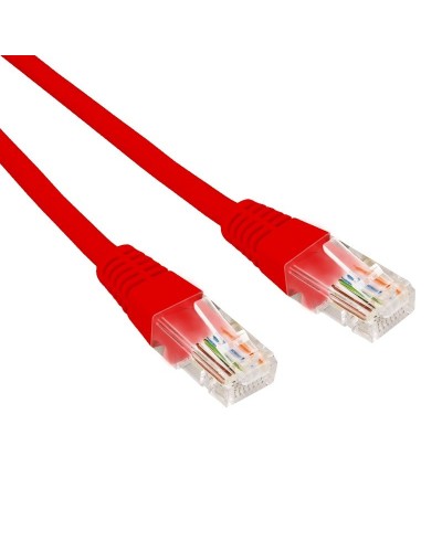 Патч-корд U/UTP CAT 6, RJ45-RJ45, 26AWG, LSZH, красный, 0.3м REXANT (02-0293-03). Патч-корд UTP. Rexant в Перми