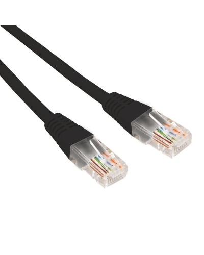 Патч-корд U/UTP CAT 6, RJ45-RJ45, 26AWG, LSZH, черный, 1м REXANT (02-0292-1). Патч-корд UTP. Rexant в Перми