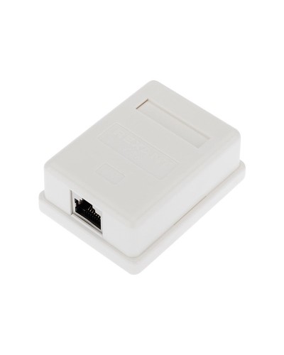 Розетка компьютерная внешняя 1-порт FTP RJ-45 (8P8C), CAT 5e REXANT (03-0122): Розетка RJ-45 в Перми