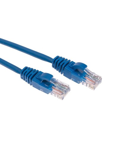 Патч-корд U/UTP, CAT 5e, RJ45-RJ45, 26AWG, LSZH, синий, 0,3м  REXANT (02-0104-03). Патч-корд UTP. Rexant в Перми