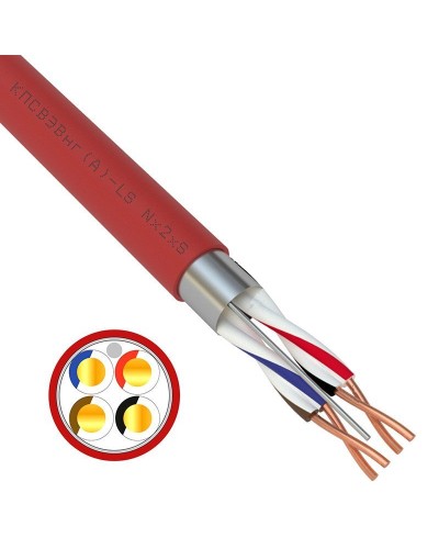 КПСВЭВнг(А)-LS 2х2х1,5 (01-4868-1)(REXANT). Кабель для систем пожарной и охранной сигнализации. Rexant в Перми