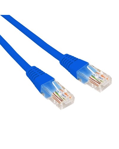 Патч-корд U/UTP CAT 6, RJ45-RJ45, 26AWG, LSZH, синий, 1м REXANT (02-0294-1). Патч-корд UTP. Rexant в Перми