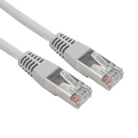 Патч-корд F/UTP, CAT 5e, RJ45-RJ45, 26AWG, LSZH, серый, 5м  REXANT (02-0110-5). Патч-корд FTP. Rexant