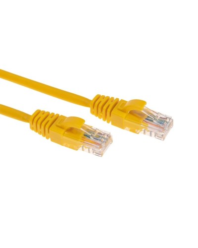 Патч-корд U/UTP, CAT 5e, RJ45-RJ45, 26AWG, LSZH, желтый, 0,3м  REXANT (02-0105-03). Патч-корд UTP. Rexant в Перми