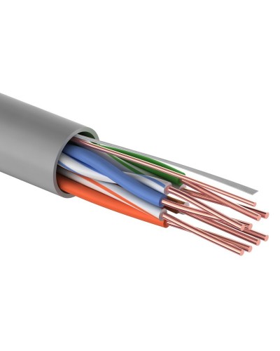 U/UTP, CAT 5e, ZH нг(А)-HF, 4PR, 24AWG, INDOOR, SOLID LIGHT 305 м (01-0059). Кабель «витая пара» (LAN) для структурированных систем связи. Rexant в Перми