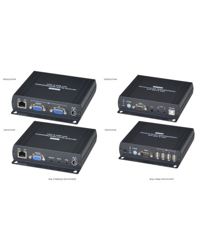 VKM04. Удлинитель VGA, клавиатуры, мыши. SC&T в Перми