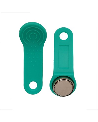 RW 1990 SLINEX (зеленый). Ключ электронный Touch Memory с держателем. SLINEX в Перми