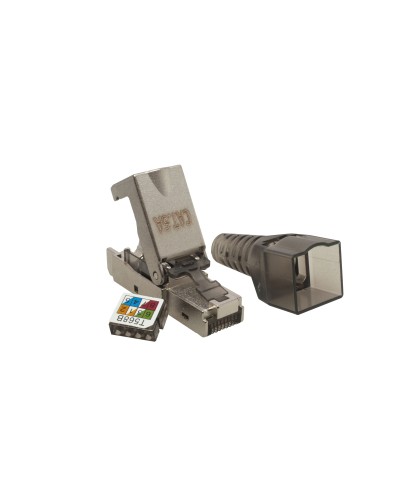 Коннектор 8P8C STP 6A (RJ-45) безынструментальный (10-0240). Разъем RJ-45. SUPRLAN в Перми