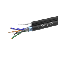 FTP Cat.5e 4x2xAWG24 Cu PE Outdoor T-FG8 (трос) Standard (01-1026-1). Кабель «витая пара» (LAN) для структурированных систем связи. SUPRLAN