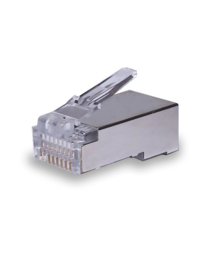 Коннекторы 8P8C FTP Cat.5e (RJ-45) (100шт) (10-0231). Разъем RJ-45. SUPRLAN в Перми