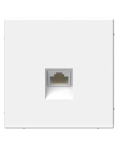 ArtGallery розетка RJ45, кат. 6Е, скрытой установки, механизм, белый (GAL000186). Розетка компьютерная. Systeme Electric в Перми