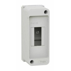 City9 Box XS 2 модуля без дверцы, белый (EZ9EAA102). Щиток модульный. Systeme Electric
