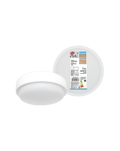 ДПП 3901 8Вт 6500К IP65 белый круг (SQ0366-0148). Светодиодный светильник LED. TDM ЕLECTRIC в Перми