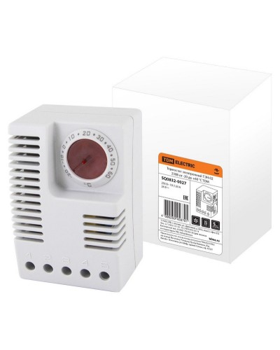 Термостат электронный ТЭН-02 230В (SQ0832-0027). Термостат. TDM ЕLECTRIC в Перми