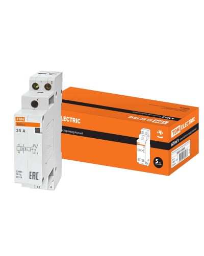 КМ 63/2-25 1НО;1НЗ (SQ0213-0007). Контактор модульный. TDM ЕLECTRIC в Перми