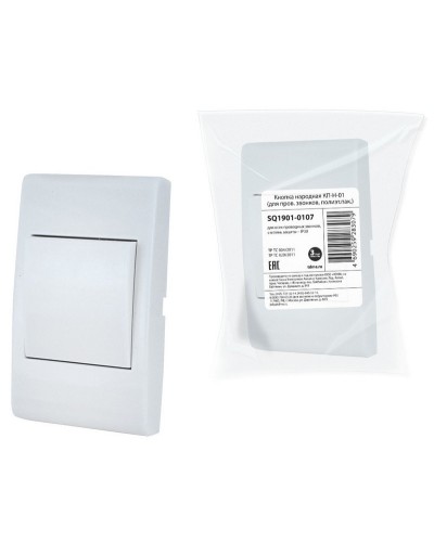 КП-Н-01 (SQ1901-0107). Кнопка для проводных звонков. TDM ЕLECTRIC в Перми