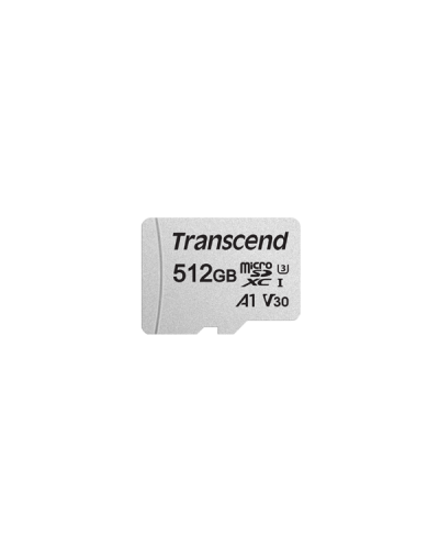 TS512GUSD300S-A. Карта памяти microSDXC, 512 ГБ, Class 10. TRANSCEND в Перми