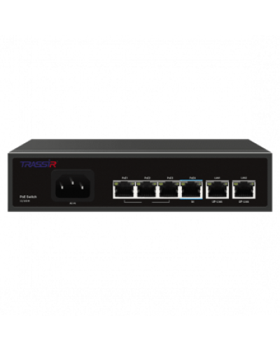 TR-NS1206-65-4PoE. Коммутатор с PoE. Trassir в Перми