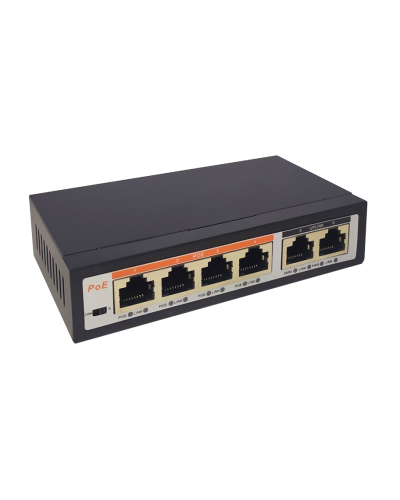 TI-204P, SIP коммутатор. Коммутатор с питанием по PoE. True-IP в Перми