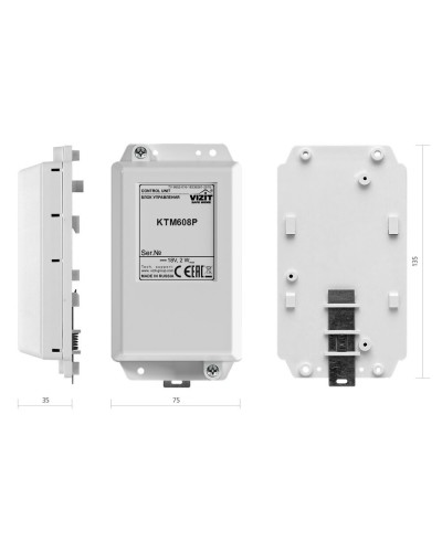 VIZIT-КТМ608Р. Контроллер для ключей RF. VIZIT в Перми