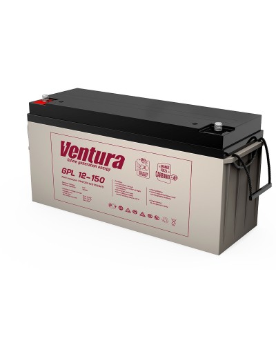 Ventura GPL 12-150. Аккумулятор герметичный свинцово-кислотный. Ventura в Перми