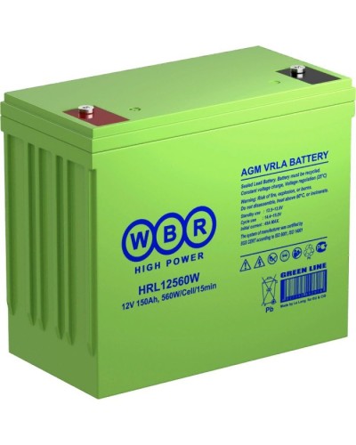 WBR HRL12560W. Аккумулятор герметичный свинцово-кислотный. WBR в Перми
