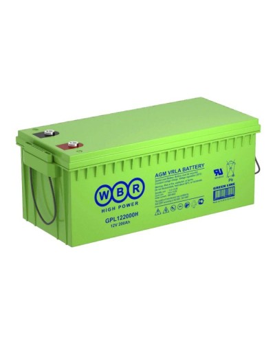 WBR GPL122000H. Аккумулятор герметичный свинцово-кислотный. WBR в Перми