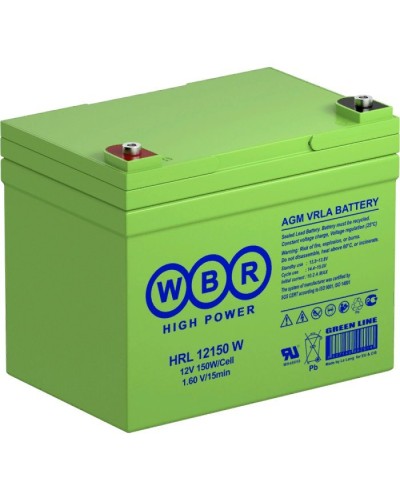 WBR HRL12150W. Аккумулятор герметичный свинцово-кислотный. WBR в Перми