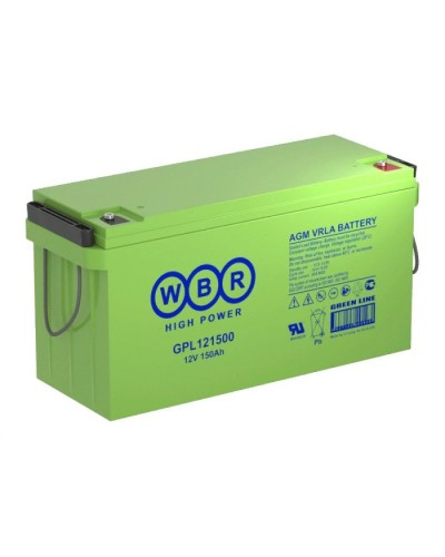 WBR GPL121500. Аккумулятор герметичный свинцово-кислотный. WBR в Перми