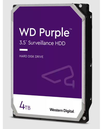 HDD 4000 GB (4 TB) SATA-III Purple (WD43PURZ). Жесткий диск (HDD) для видеонаблюдения. Western Digital в Перми