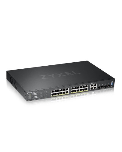 GS2220-28HP-EU0101F. Гибридный L2 коммутатор PoE+. ZYXEL в Перми