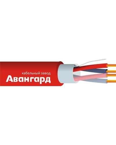 КПСВЭВнг(А)-LS 2х2х0,75 (Авангард). Кабель экранированный для систем пожарной и охранной сигнализации с пониженным дымо и газовыделением. Авангард в Перми