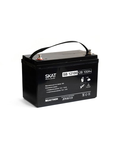 SKAT SB 12100 (2542). Аккумулятор герметичный свинцово-кислотный. Бастион в Перми