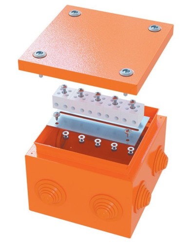 Коробка FS 150х150х80 4P (FSB31404). Коробка ответвительная огнестойкая стальная. ДКС в Перми