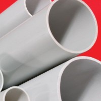 Труба жесткая ПВХ 3-х метровая тяжелая D63, серая (63563). Труба жесткая ПВХ тяжелая. ДКС