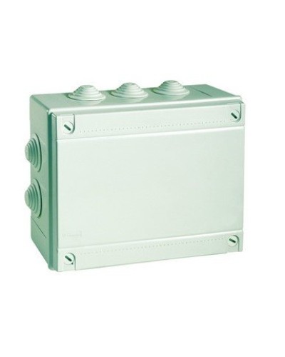 Коробка ответвительная с кабельными вводами IP55, 240х190х90 (54201). Коробка ответвительная с кабельными вводами 2х40 мм + 6х32 мм. ДКС в Перми